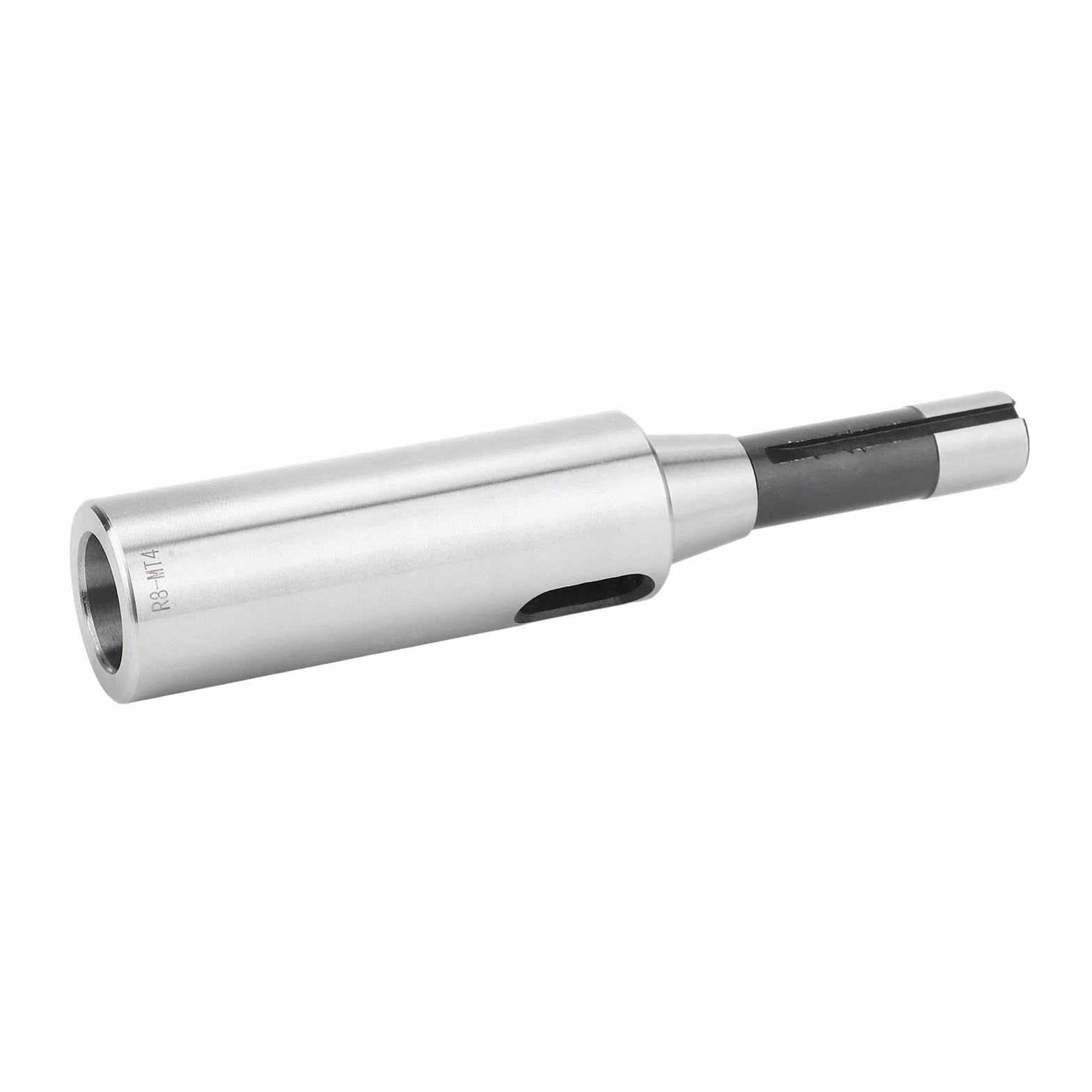 Adattatore Conico R8 MT4, Adattatore per Mandrino in Acciaio Legato, Ideale per Trapani con Gambo MT, Lunghezza 9,45 Pollici, Diametro 1,23 Pollici