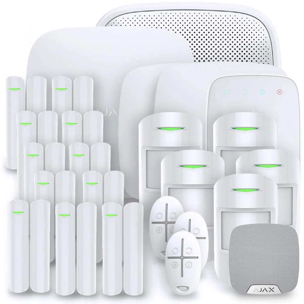 Ajax StarterKit Plus - Allarme per casa, colore: Bianco