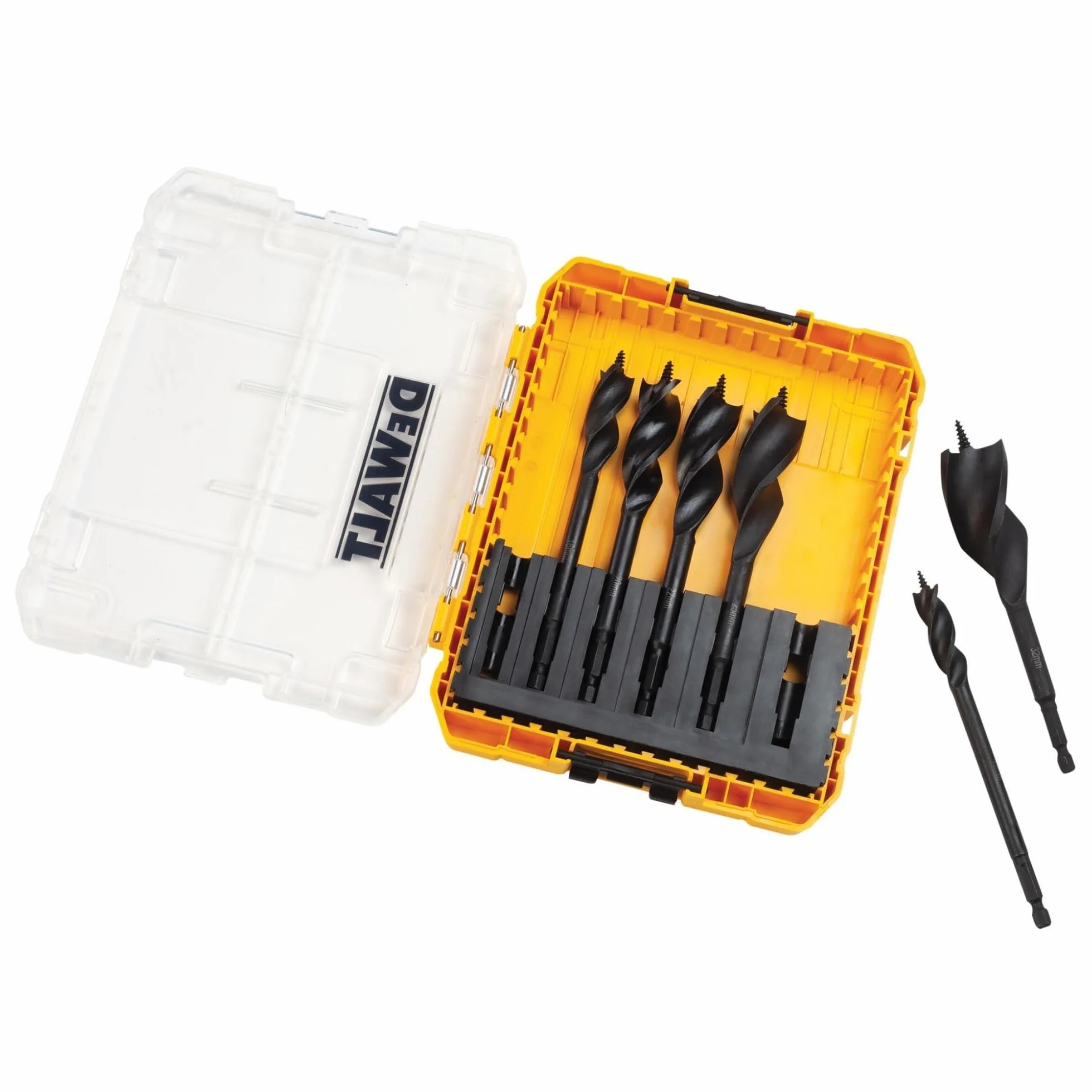 DEWALT DT90238-QZ - Juego de brocas de triple flauta ext 152mm (13mm, 16mm 20mm, 22mm, 25mm, 32mm)