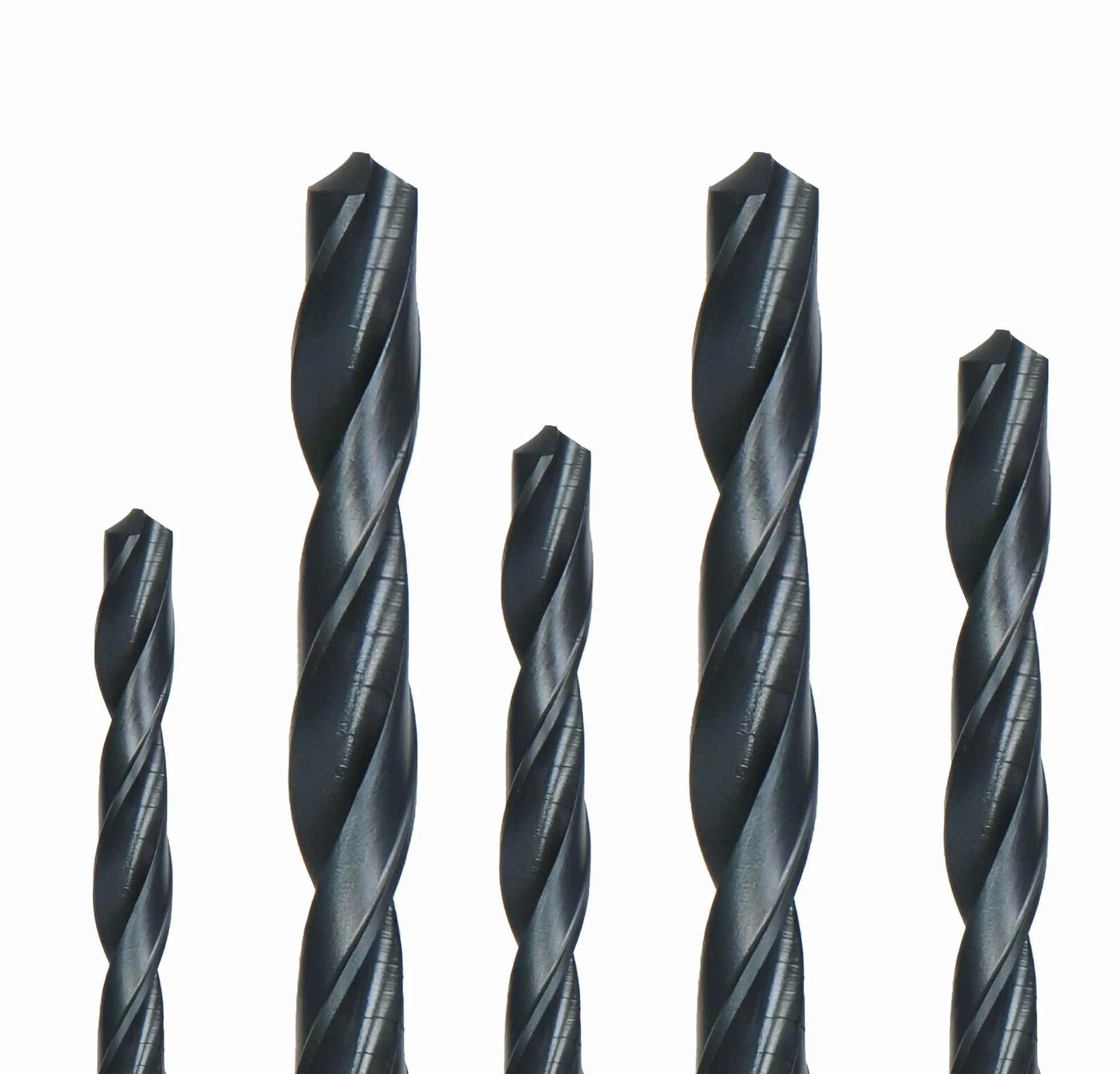 Punta elicoidale HSS-R, punta per metallo, punta in acciaio con codolo MK, DIN345, diametro da 8 a 50 mm, 118°, tipo N (42,5 x 205 x 354 mm, MK4)