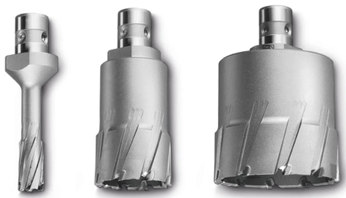 FEIN Fresa a Corona HM Ultra 35 con Attacco QuickIN, Ø foro 12 mm,