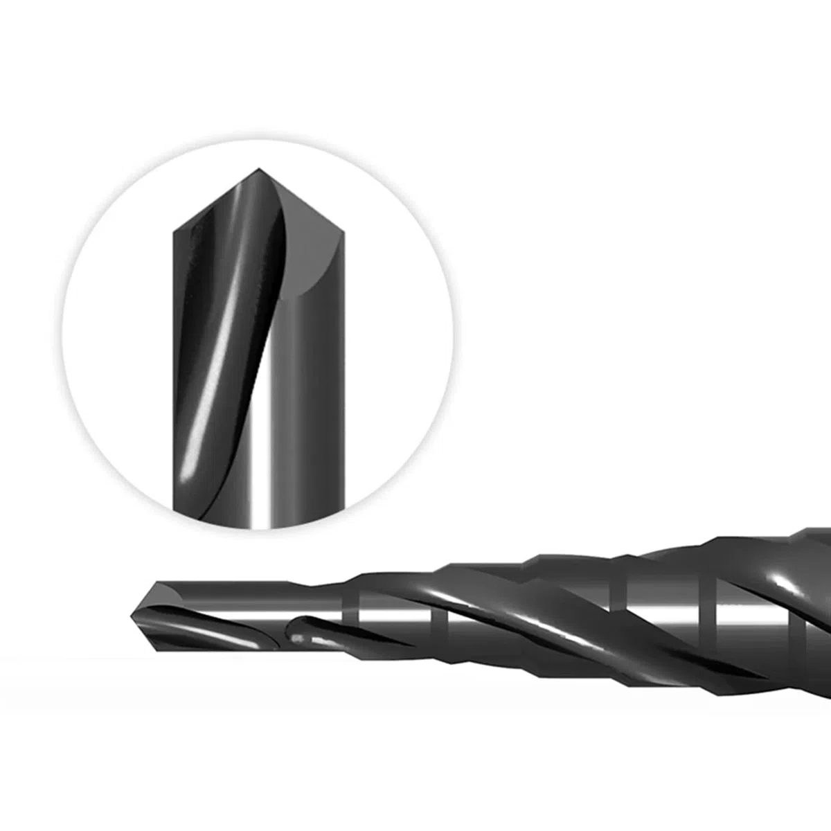Pagoda Drill Cobalto Grado Industriale TiAlN Acciaio Inox Alesatura Trapano ...(9 steps 4-20mm)