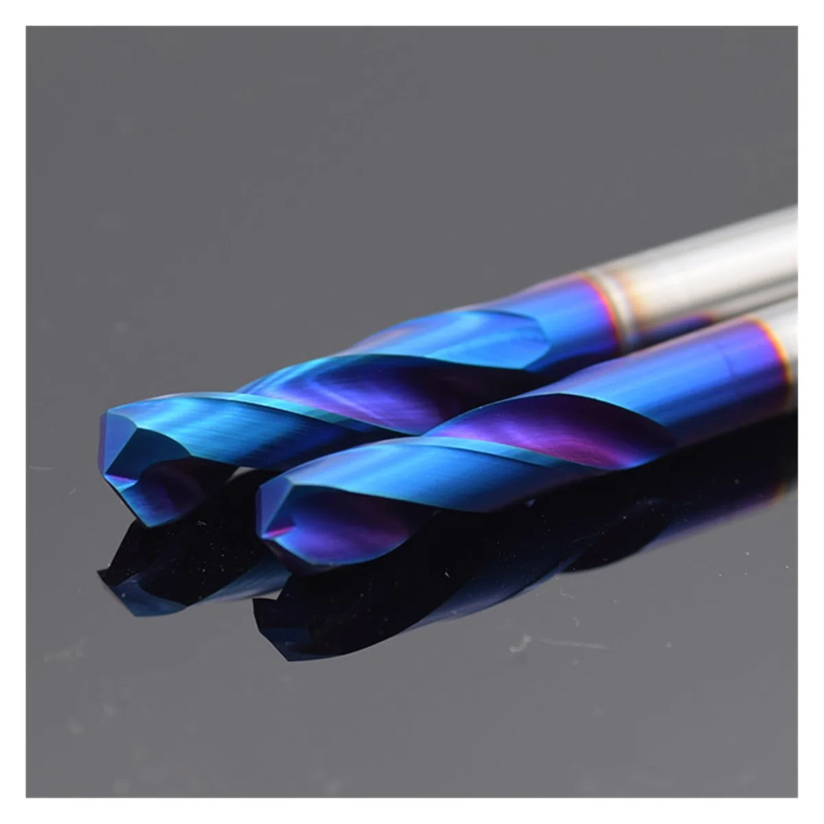 1pc Punte da trapano in carburo di tungsteno Set da 1mm a 10mm HRC65 ° Punta da trapano a spirale for flauto a spirale Utensili for foratura tornio CNC Punte for la lavorazione dei metalli(7.0mm)