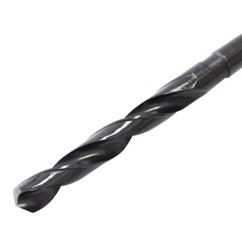 Punta per trapano con codolo conico Morse, Punta elicoidale con codolo conico da 27mm in acciaio ad alta velocità CNC HSS per utensile di tornio (Confezione da 1)