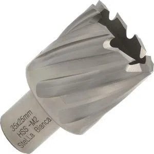 Fresa a tazza HSS altezza utile 30 mm - attacco Weldon