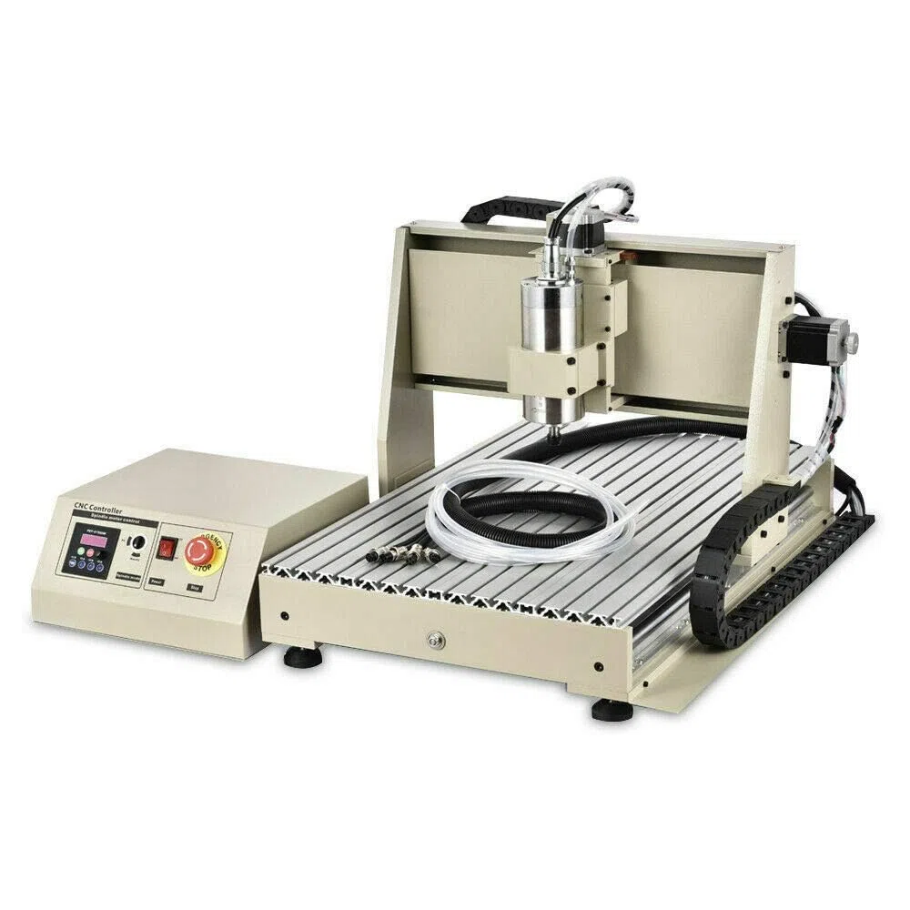 Fresatrice CNC, router in metallo, fresa USB, per incisione, 4 assi, 1,5 KW, mini router fai da te