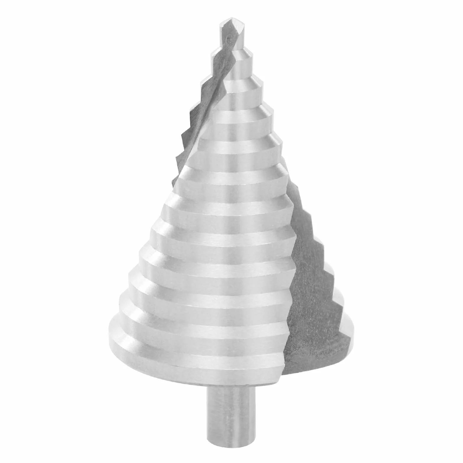 Fresa a gradini professionale, 6 – 60 mm, HSS titanio, fresa conica, per metallo, acciaio inossidabile, legno, plastica, plexiglass