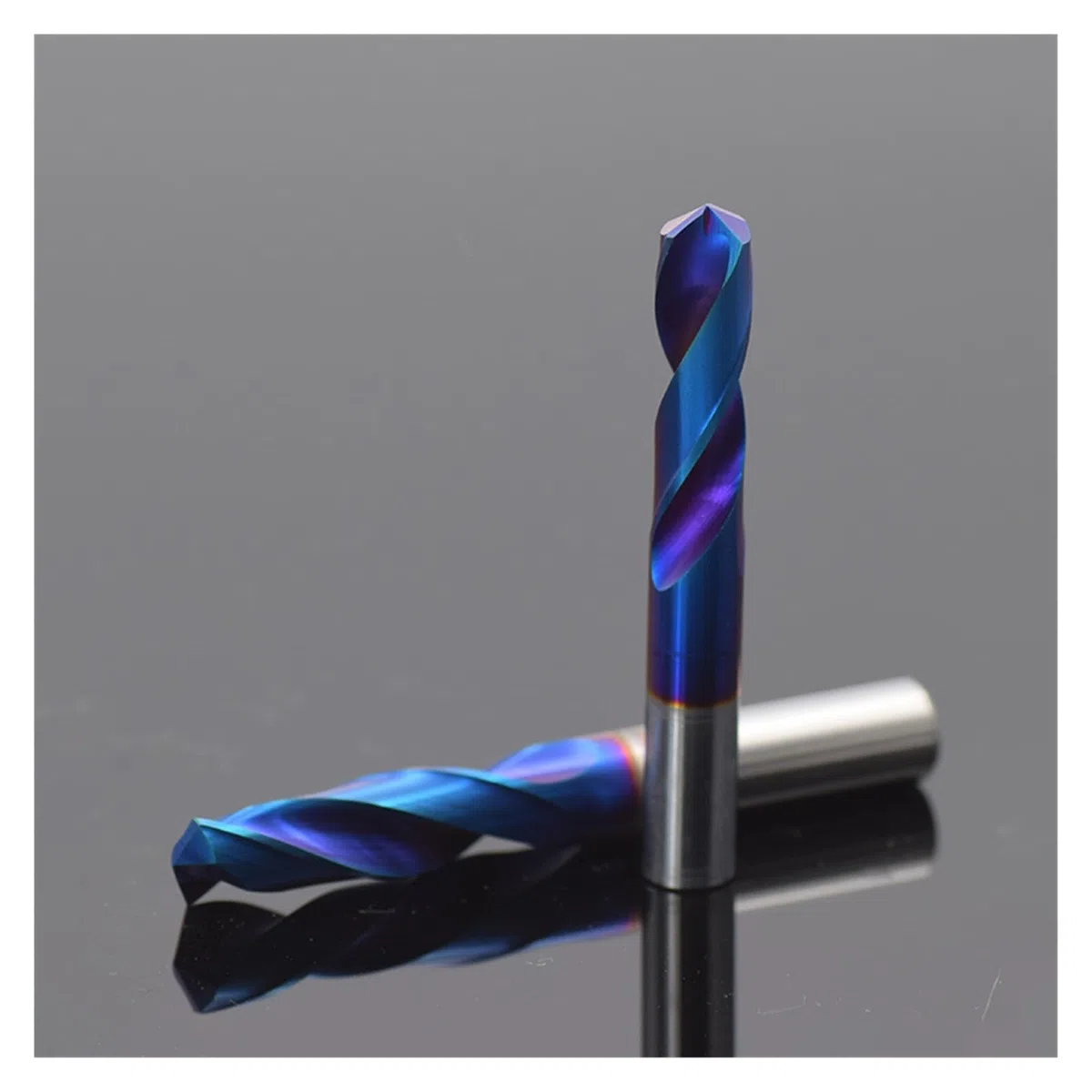 1pc Punte da trapano in carburo di tungsteno Set da 1mm a 10mm HRC65 ° Punta da trapano a spirale for flauto a spirale Utensili for foratura tornio CNC Punte for la lavorazione dei metalli(7.0mm)